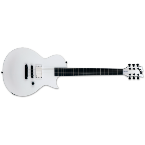 ESP LTD Eclipse Arctic Metal Series Snow White Satin