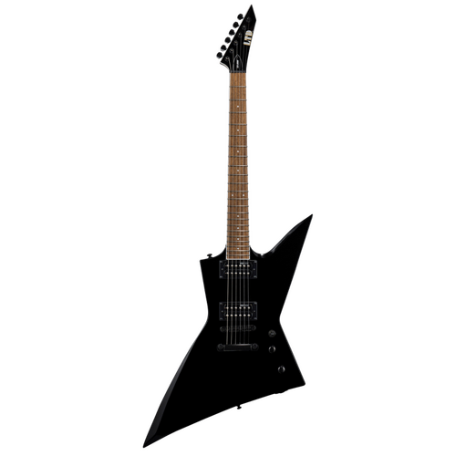 LTD EX-200 Black Set Neck Electric Guitar with ESP Designed Pickups and Roasted Jatoba Fingerboard