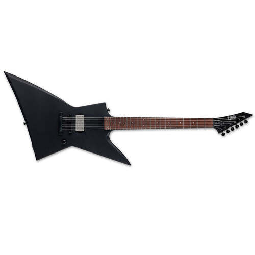 ESP LTD EX-201 Explorer Electric Guitar Black Satin