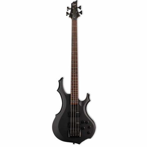 LTD F-204 Black Satin 5-String Bass Guitar