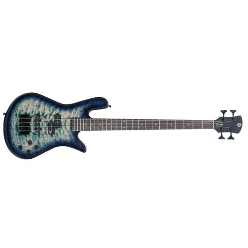 Spector Legend 4 Neck-Thru Bass Guitar Faded Blue w/ Aguilars - LG4NTFB