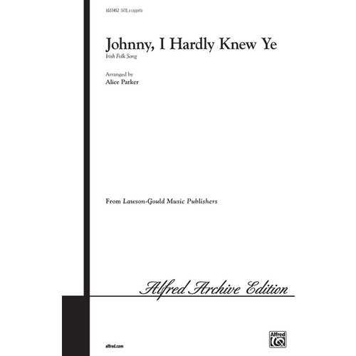 Johnny I Hardly Knew Ye SATB