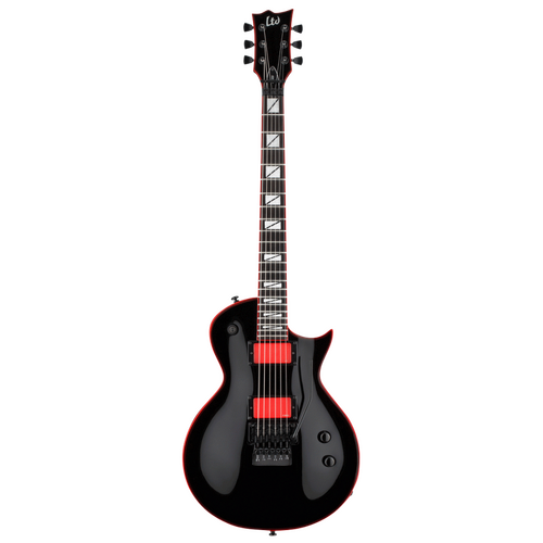LTD Gary Holt GH-600 Black Signature Guitar with EMG Pickups and Floyd Rose Tremolo