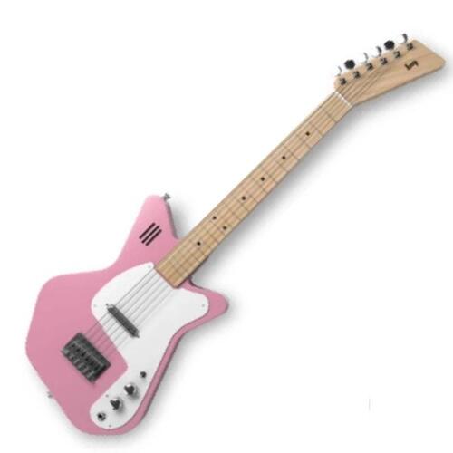 Loog Pro VI Electric Guitar with Built-In Amplifier - Pink (LGPRVIEM)