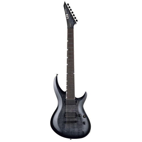 ESP LTD H-3 1000 Fm 7 String See Thru Black Sunbur Electric Guitar