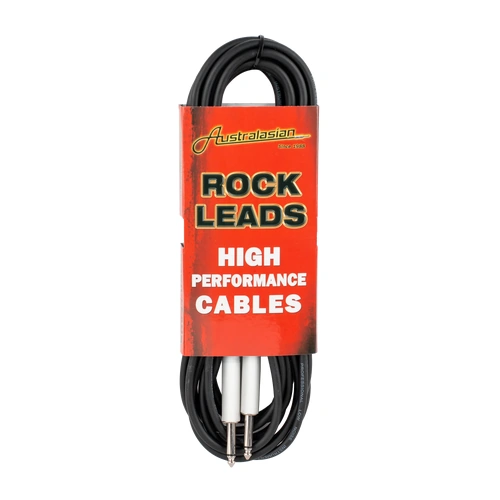 AMS 20ft Oxygen Free Copper Guitar Cable - Black