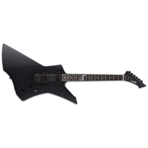 ESP LTD James Hetfield Snakebyte Signature Electric Guitar Black Satin