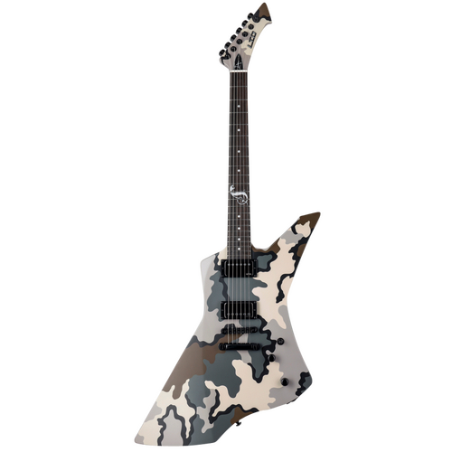 LTD James Hetfield Snakebyte Camo Electric Guitar with Hardshell Case