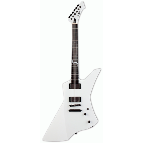 LTD James Hetfield Signature Snakebyte Electric Guitar - White