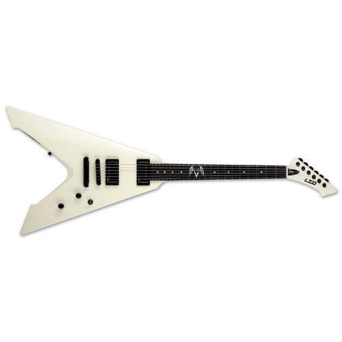 ESP LTD James Hetfield Vulture Electric Guitar Olmpic White