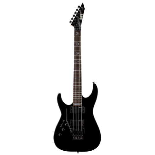 LTD KH-202LH Kirk Hammett Signature Left Hand Electric Guitar Black Finish