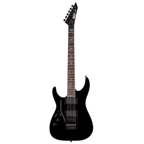 LTD KH-602LH Kirk Hammett Signature Left Handed Electric Guitar Black Finish