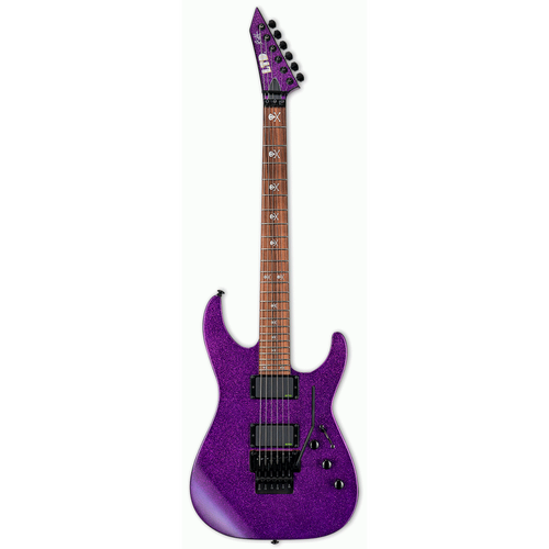 LTD KH-602 Kirk Hammett Signature Purple Sparkle Electric Guitar
