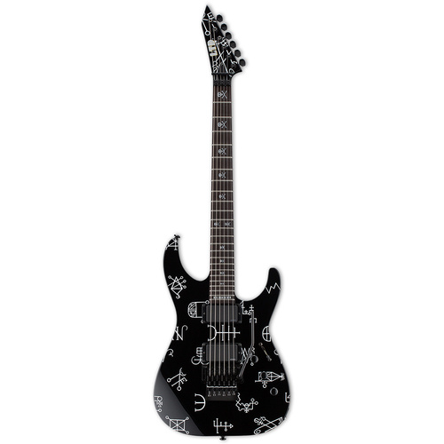 ESP-LTD KH Demonology Kirk Hammett Sig