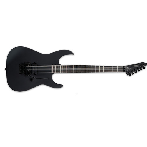 ESP LTD M-BLACK METAL Electric Guitar BLK Satin w/ Floyd Rose - LM-1000BCBLKS