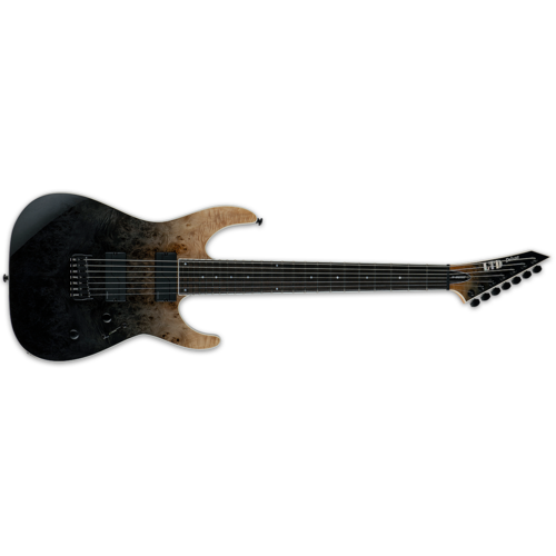 ESP LTD M-1007HT 7 String Electric Guitar Black Natural Fade
