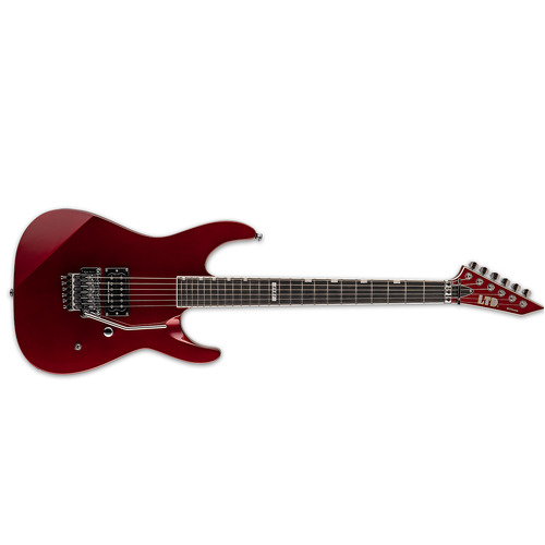 ESP LTD M-1 Custom '87 Electric Guitar Candy Apple Red w/ Floyd Rose & Duncans - 1987 REISSUE - LM-1CTM87CAR