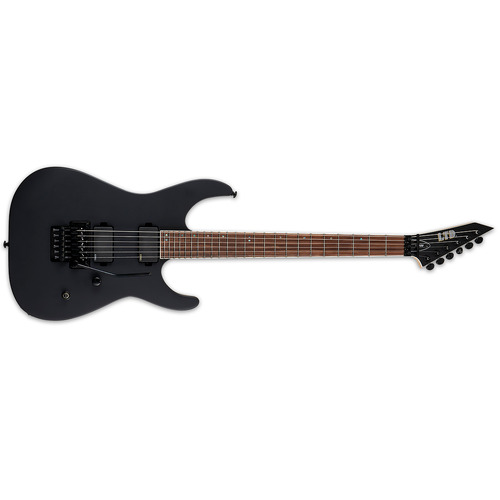 ESP LTD M-400 Electric Guitar Black Satin w/ Floyd Rose & EMGs - LM-400BLKS