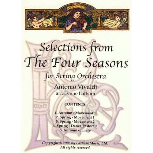 Four Season Selections Autumn Spring So3 Score/Parts