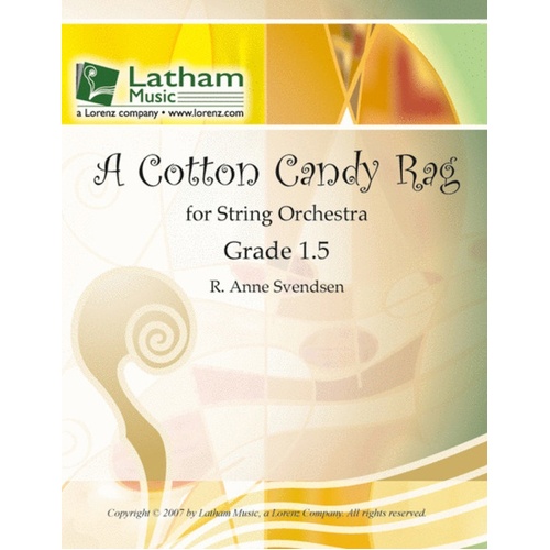 A Cotton Candy Rag So1.5 Score/Parts Book