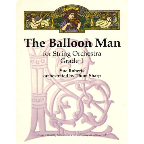 The Balloon Man So1 Score/Parts Book