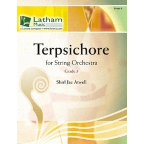 Terpsichore SO3 SC/PTS - String Orchestra Piece by Shirl Jae Atwell, 1 Page, Celtic Jig in G Minor, Kid-Friendly Fiddle Tune