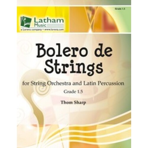 Bolero De Strings So1.5 Score/Parts Book