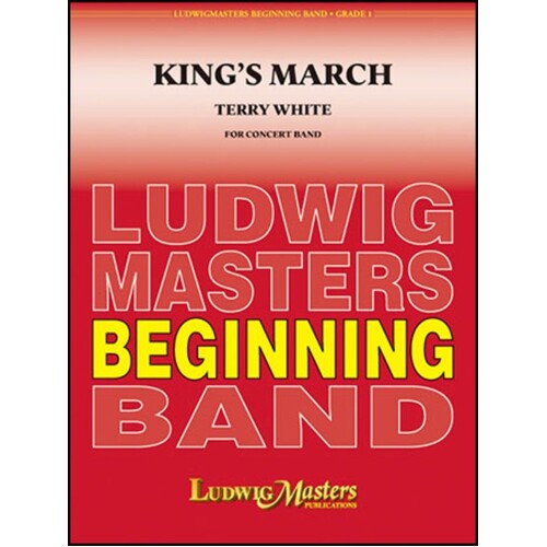 Kings March Concert Band 1 Score/Parts Book