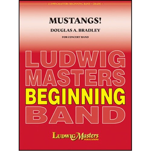 Mustangs! Concert Band 1 Score/Parts Book
