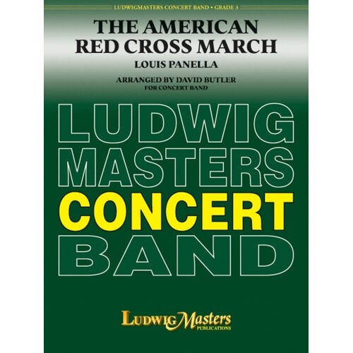 The American Red Cross March Concert Band 3 Score/Parts Book