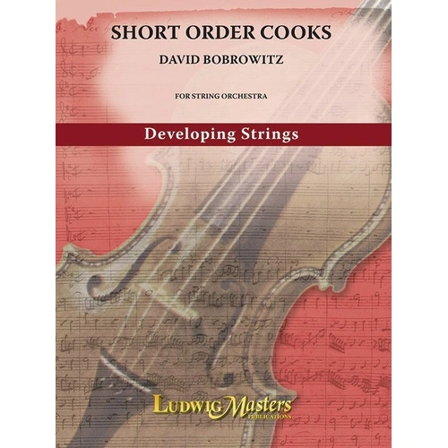 Short Order Cooks for String Orchestra SO2.5 SC/PTS