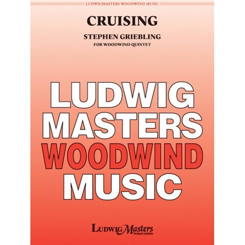 Griebling - Cruising For Woodwind Quintet (Music Score/Parts) Book