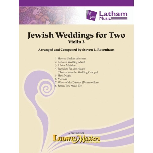 Jewish Weddings For Two Violin 2 Part (Part) Book