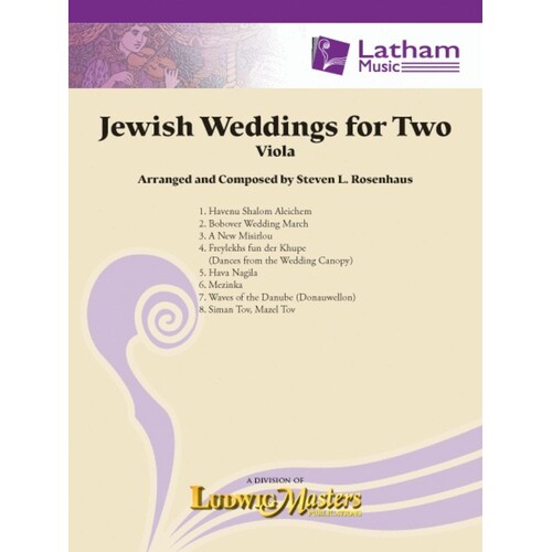 Jewish Weddings For Two Viola Part (Part) Book