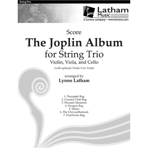 A Joplin Album For String Trio Score Book