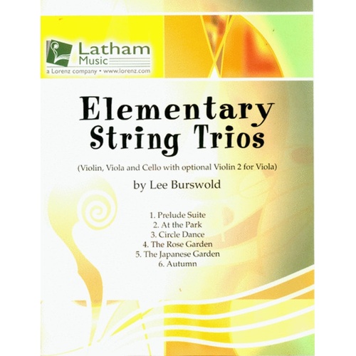 Elementary String Trios Score/Parts Book