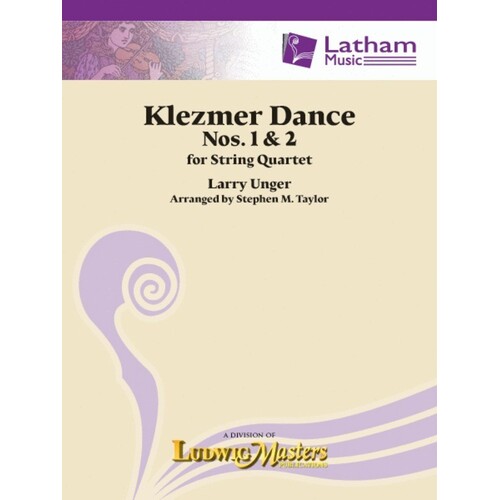 Klezmer Dance Nos 1 And 2 String Quartet (Music Score/Parts) Book
