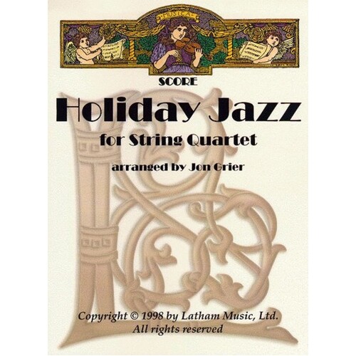 Holiday Jazz String Quartet Parts (Set Of Parts) Book