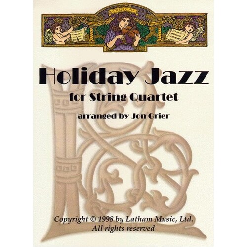 Holiday Jazz String Quartet Score Book