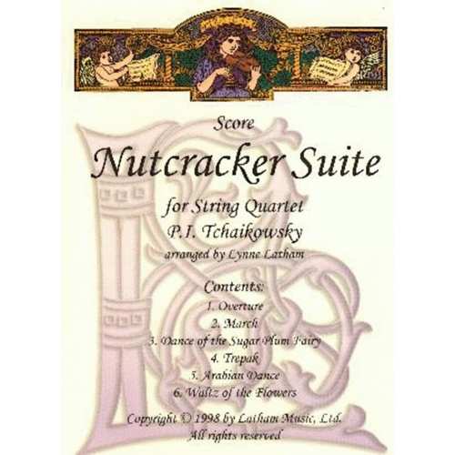 Nutcracker Suite String Quartet Parts (Set Of Parts) Book
