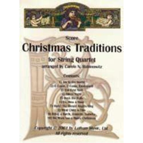 Christmas Traditions For String Quartet Parts (Set Of Parts) Book