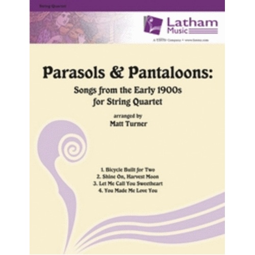Parasols And Pantaloons String Quartet Parts