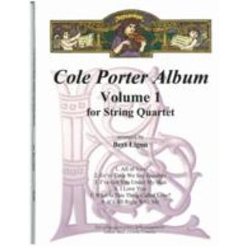 Cole Porter Album Vol 1 String Quartet Parts (Set Of Parts) Book