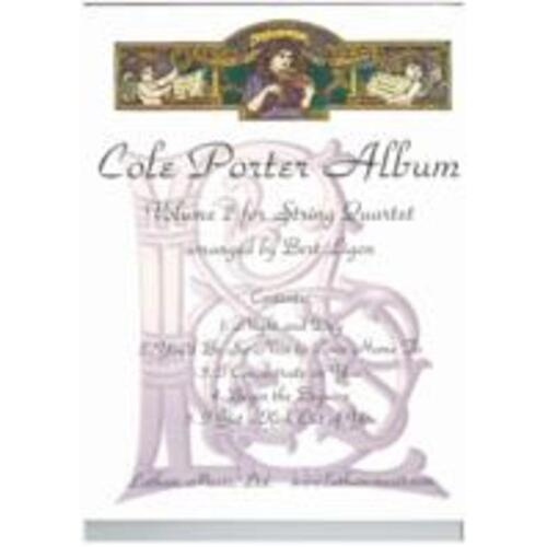 Cole Porter Album Vol 2 Arr Ligon String Quartet Book