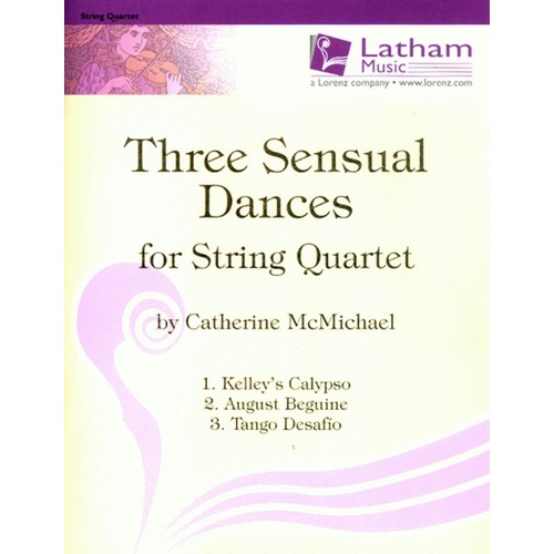 Sensual Dances 3 For String Quartet Parts Book