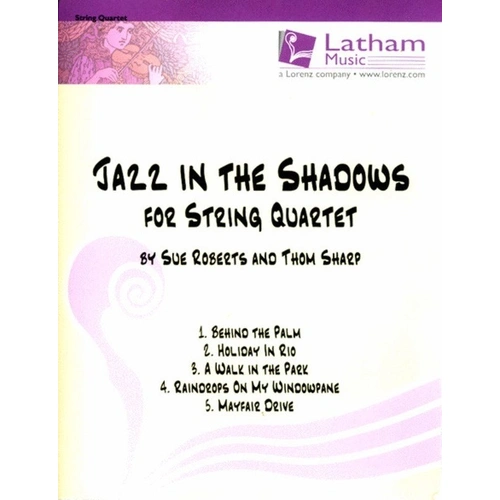 Jazz in the Shadows for String Quartet - Cello & Viola Parts