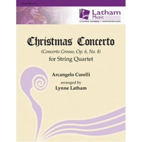 Christmas Concerto For String Quartet Book