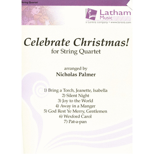 Celebrate Christmas For String Quartet Book