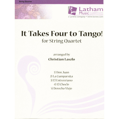 It Takes Four To Tango For String Quartet Book