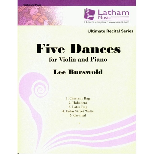 Dances 5 for Violin and Piano